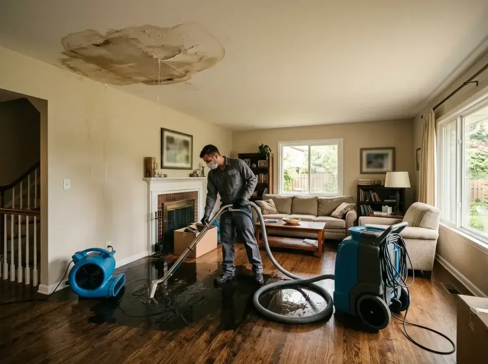 attic-pipe-burst-ceiling-drip-008 — frequently asked questions, Water Damage Restoration & Carpet Care in Surfside, FL